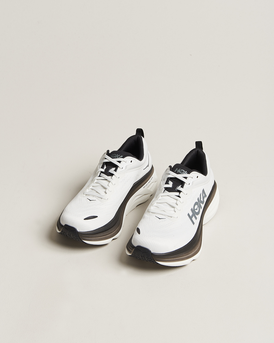 Herren | Hoka Bondi 8 White/Black | Hoka | Bondi 8 White/Black