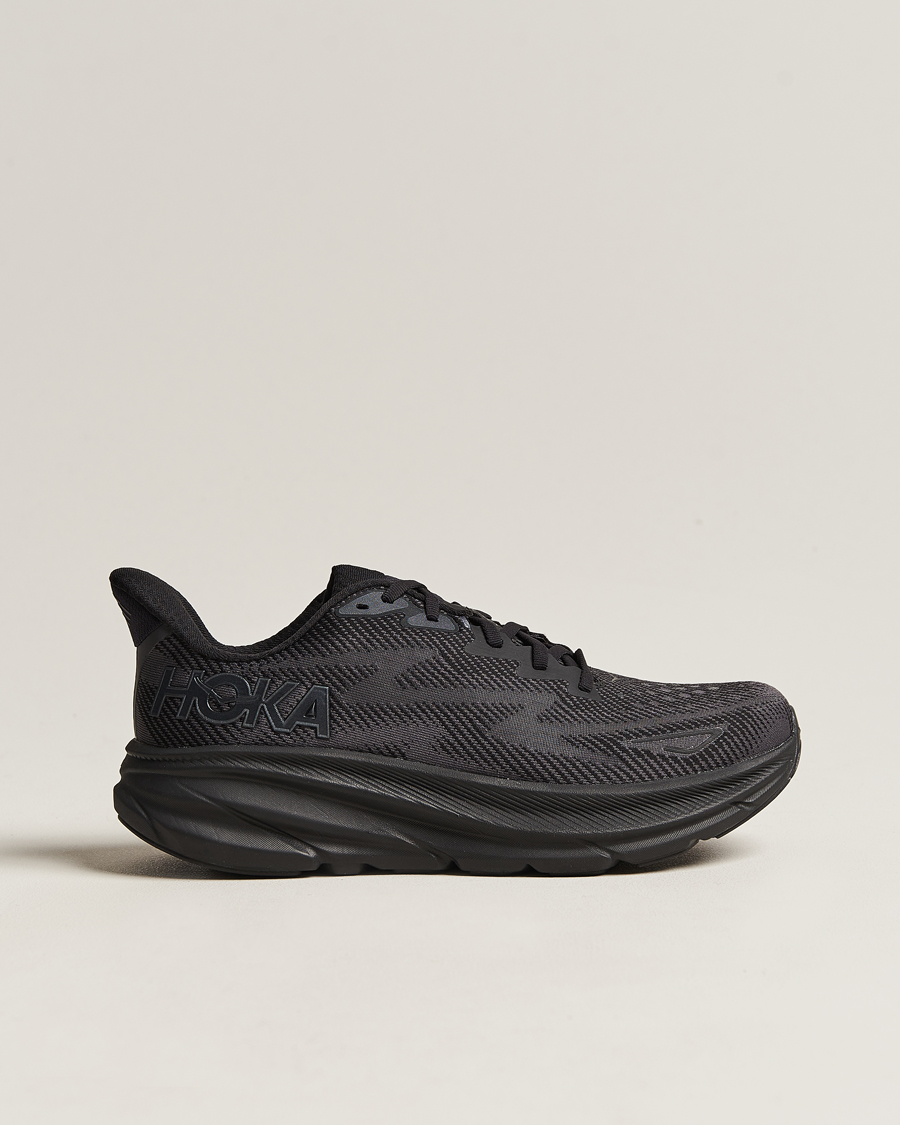 Herren | Hoka Clifton 9 Black | Hoka | Clifton 9 Black
