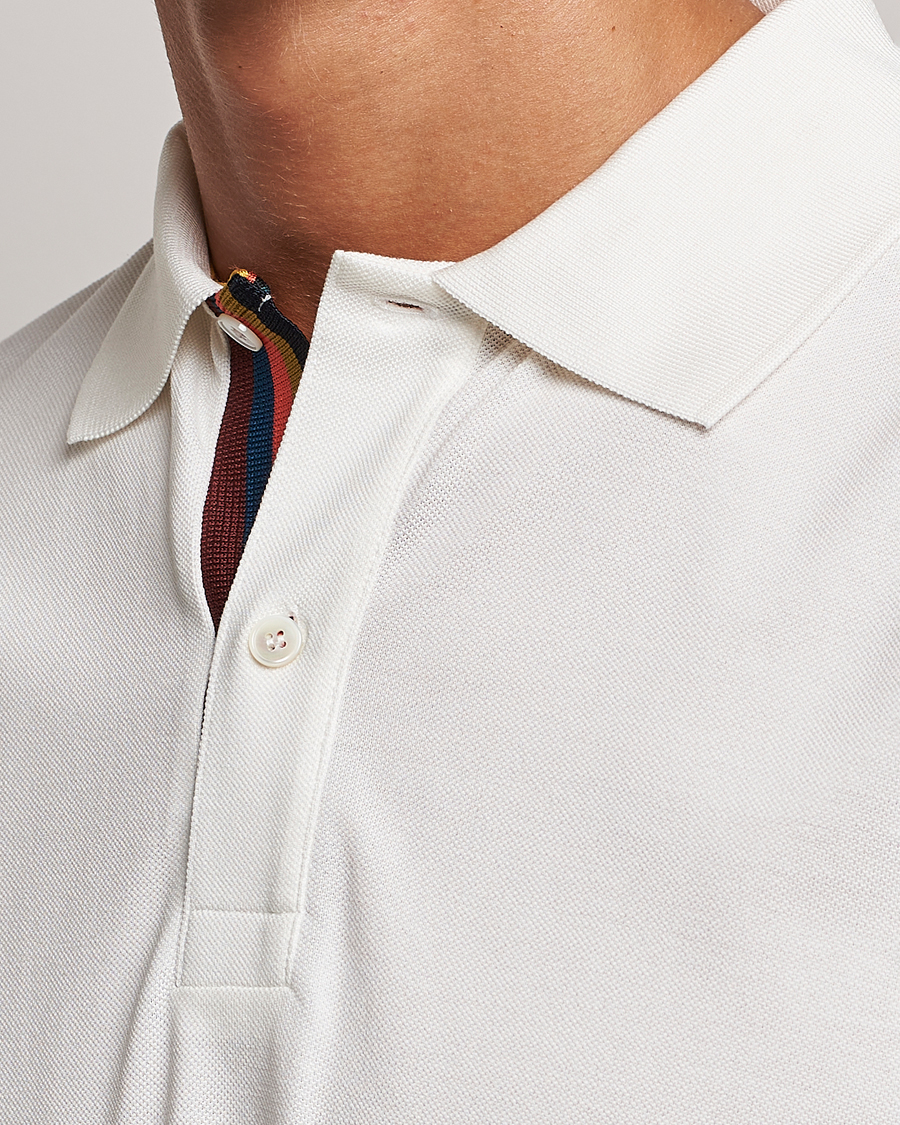 Herren | Poloshirts | Paul Smith | Placket Stripe Polo White