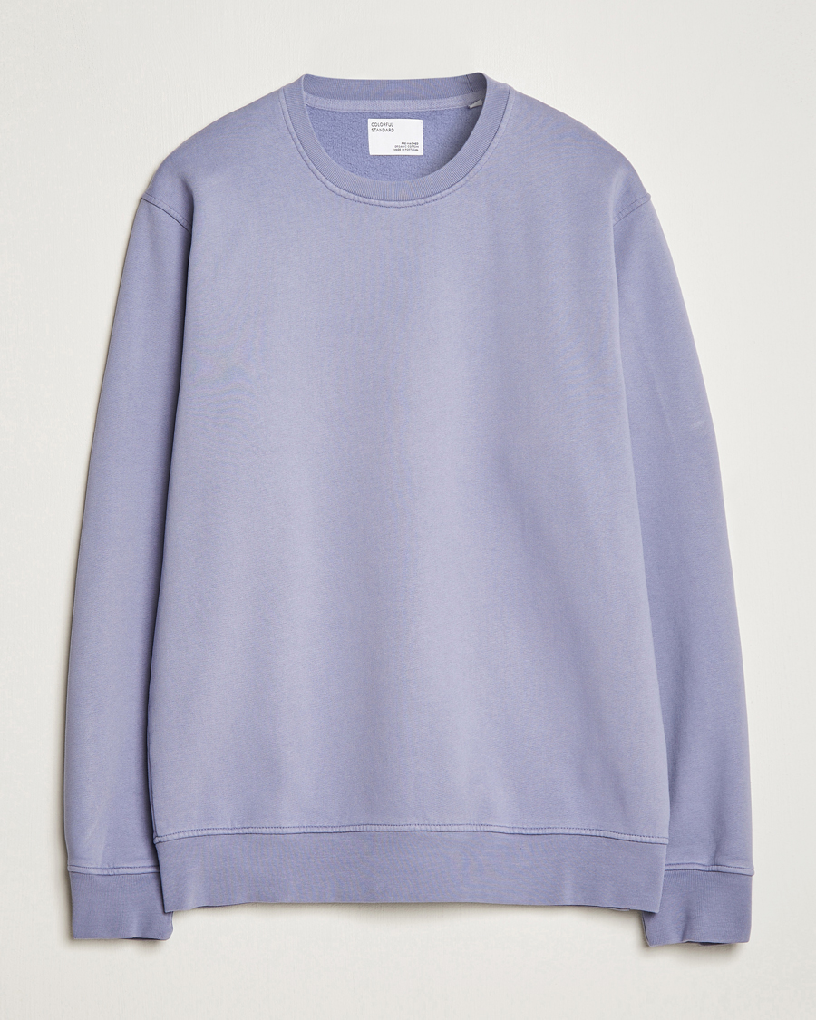 Herren | Pullover | Colorful Standard | Classic Organic Crew Neck Sweat Purple Haze