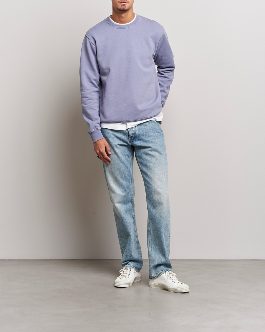 Herren | Pullover | Colorful Standard | Classic Organic Crew Neck Sweat Purple Haze