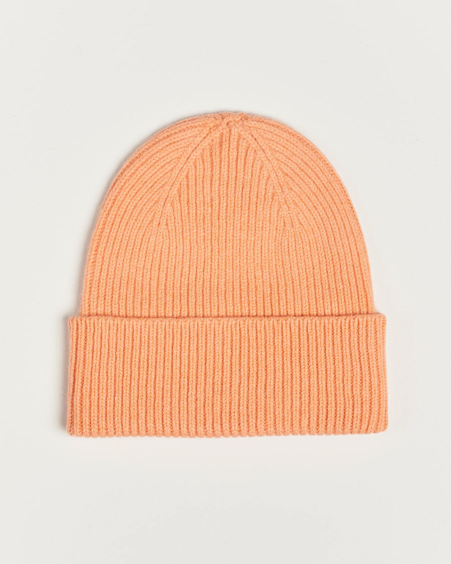 Herren | Colorful Standard Merino Wool Beanie Sandstone Orange | Colorful Standard | Merino Wool Beanie Sandstone Orange
