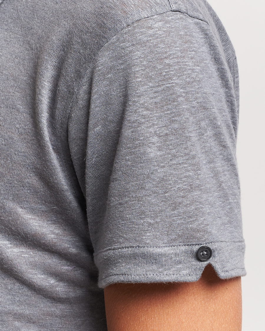 Herren | Poloshirts | Orlebar Brown | Sebastian Tailored Polo Granite