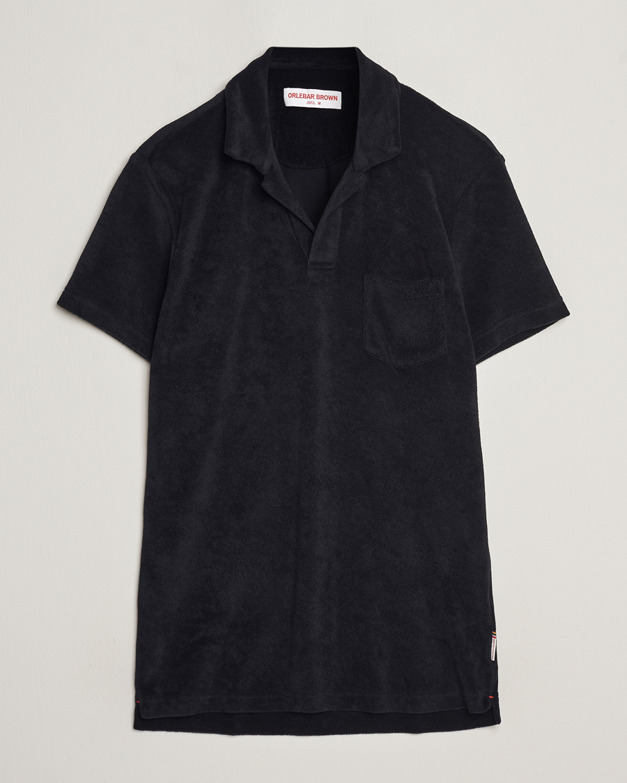 Herren | Poloshirts | Orlebar Brown | Terry Polo Black