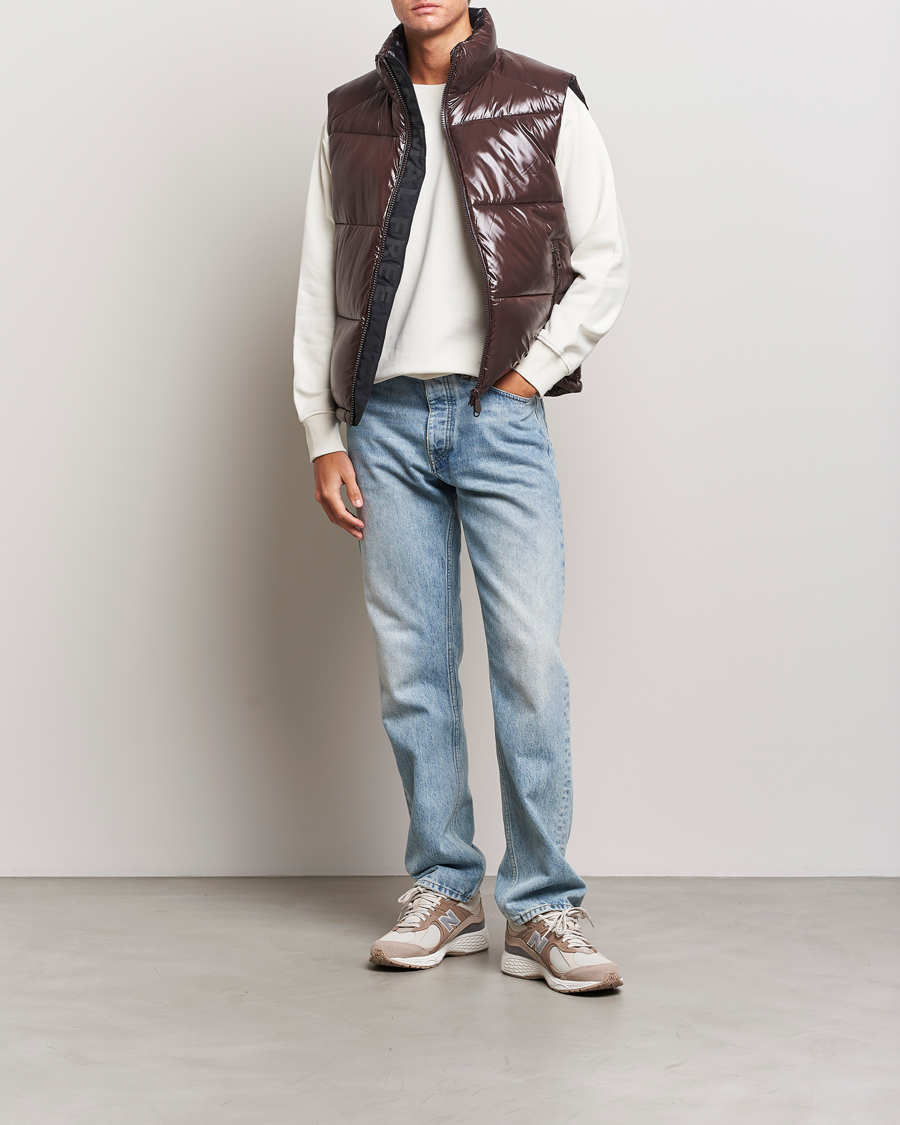 Herren | Jacken | Save The Duck | Ailantus Padded Puffer Vest Brown Black