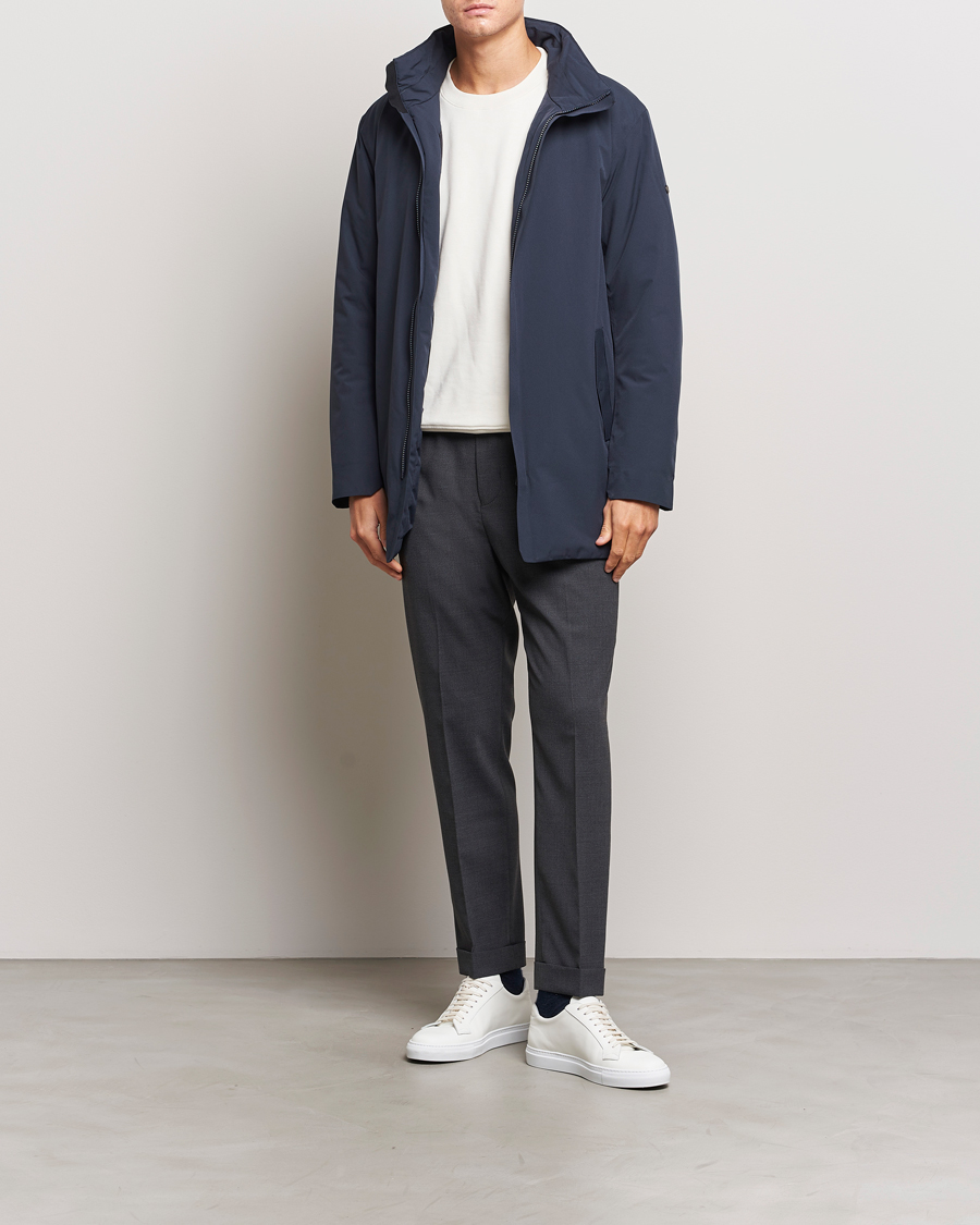 Herren | Jacken | Scandinavian Edition | Town Waterproof Lightweight Coat Midnight Blue