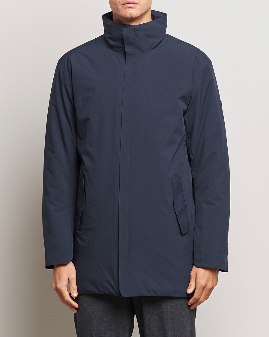 Herren | Jacken | Scandinavian Edition | Town Waterproof Lightweight Coat Midnight Blue