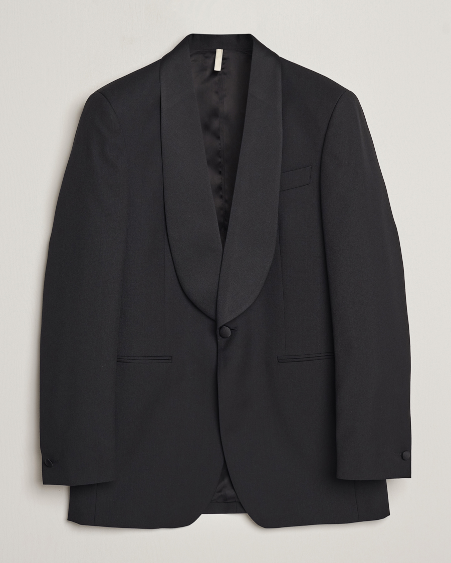 Herren | Sakkos | Sunflower | Shawl Collar Tuxedo Jacket Black