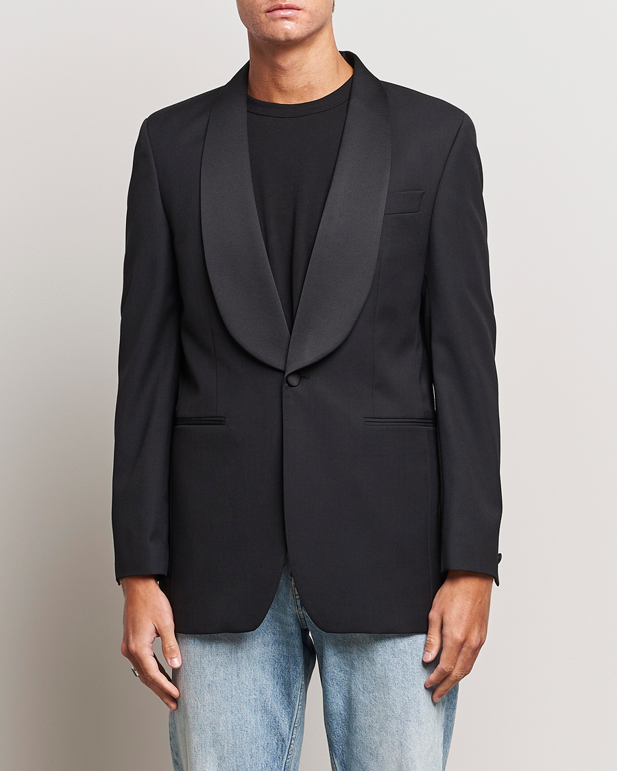 Herren | Sakkos | Sunflower | Shawl Collar Tuxedo Jacket Black