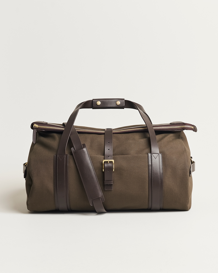 Herren | Taschen | Mismo | M/S Explorer Weekendbag Army/Dark Brown