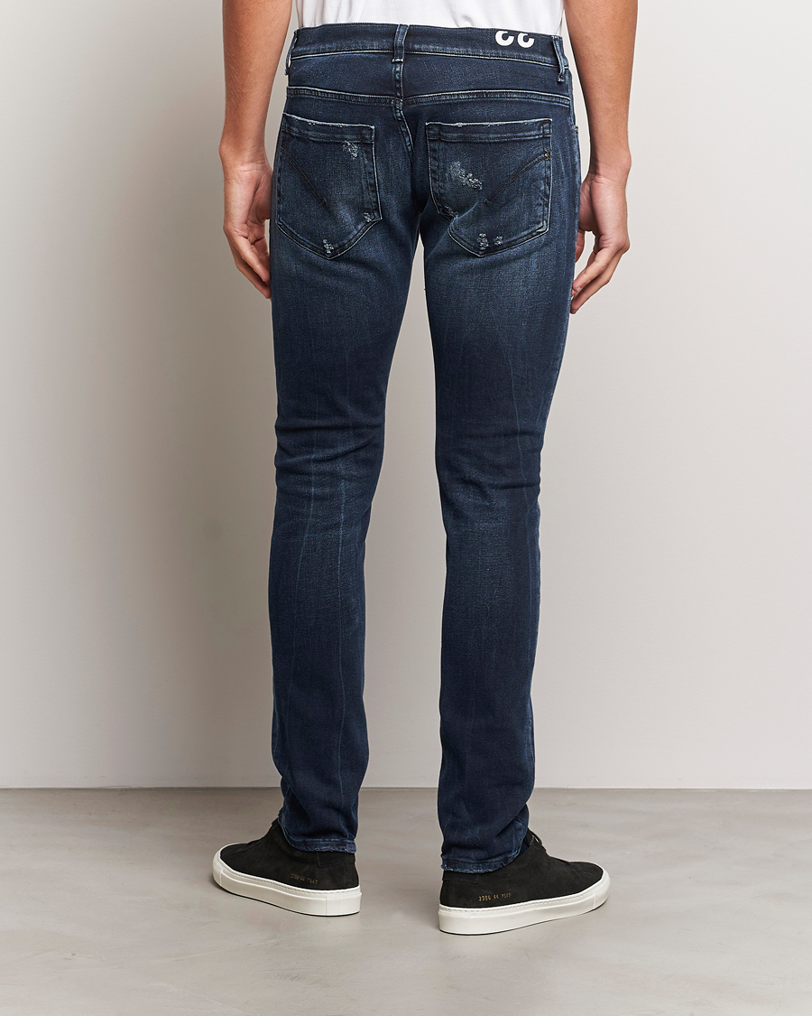 Herren | Jeans | Dondup | George Destroyed Jeans Blue Black
