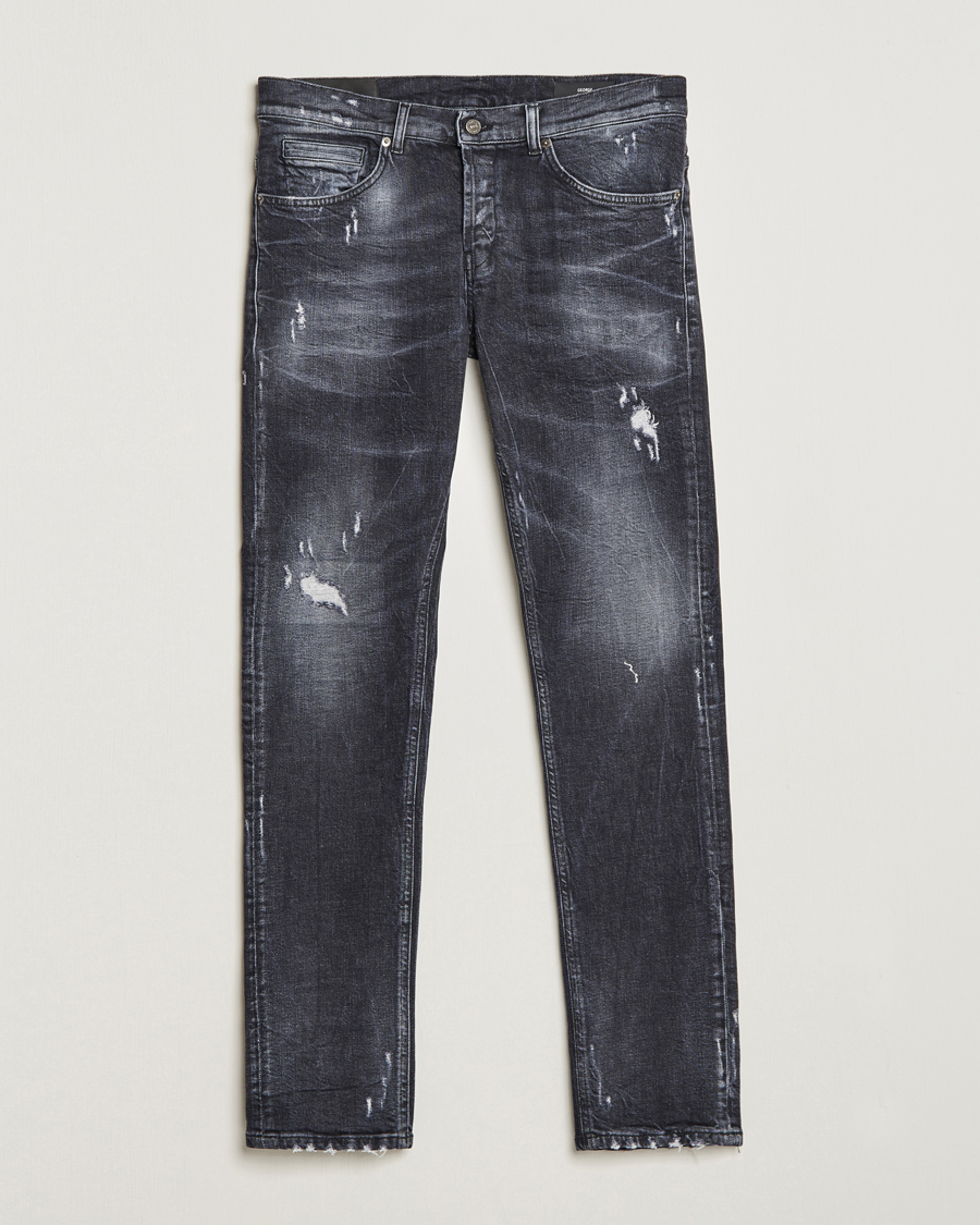 Herren | Jeans | Dondup | George Destroyed Jeans Vintage Black