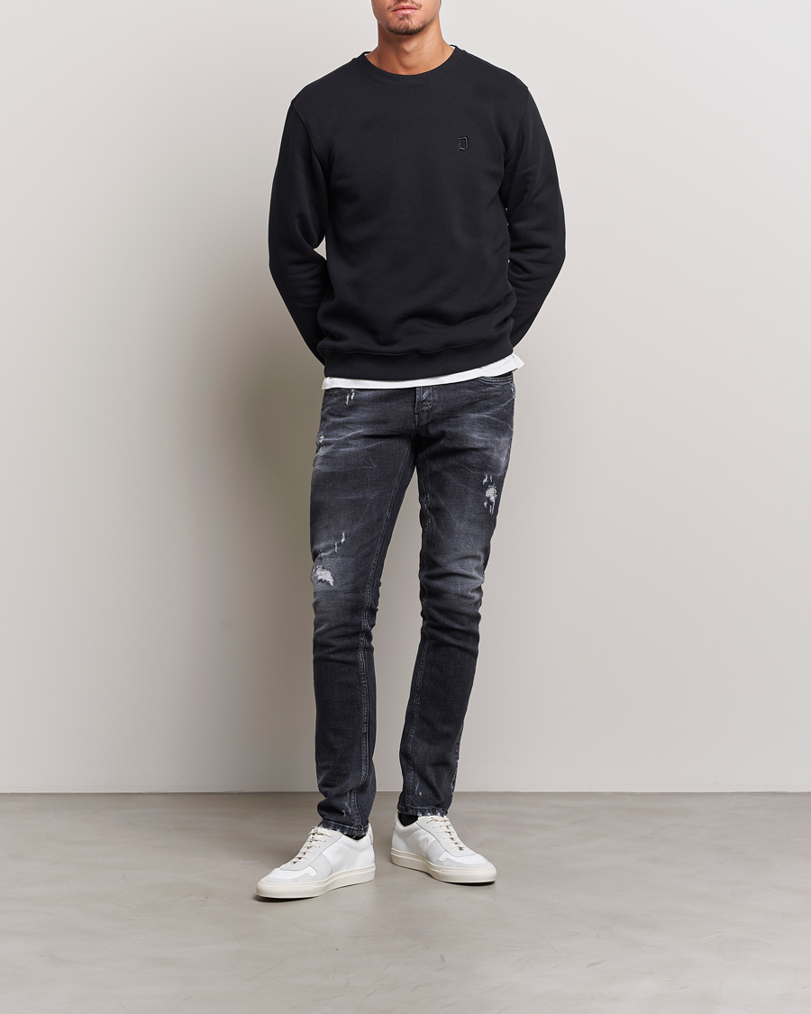 Herren | Jeans | Dondup | George Destroyed Jeans Vintage Black