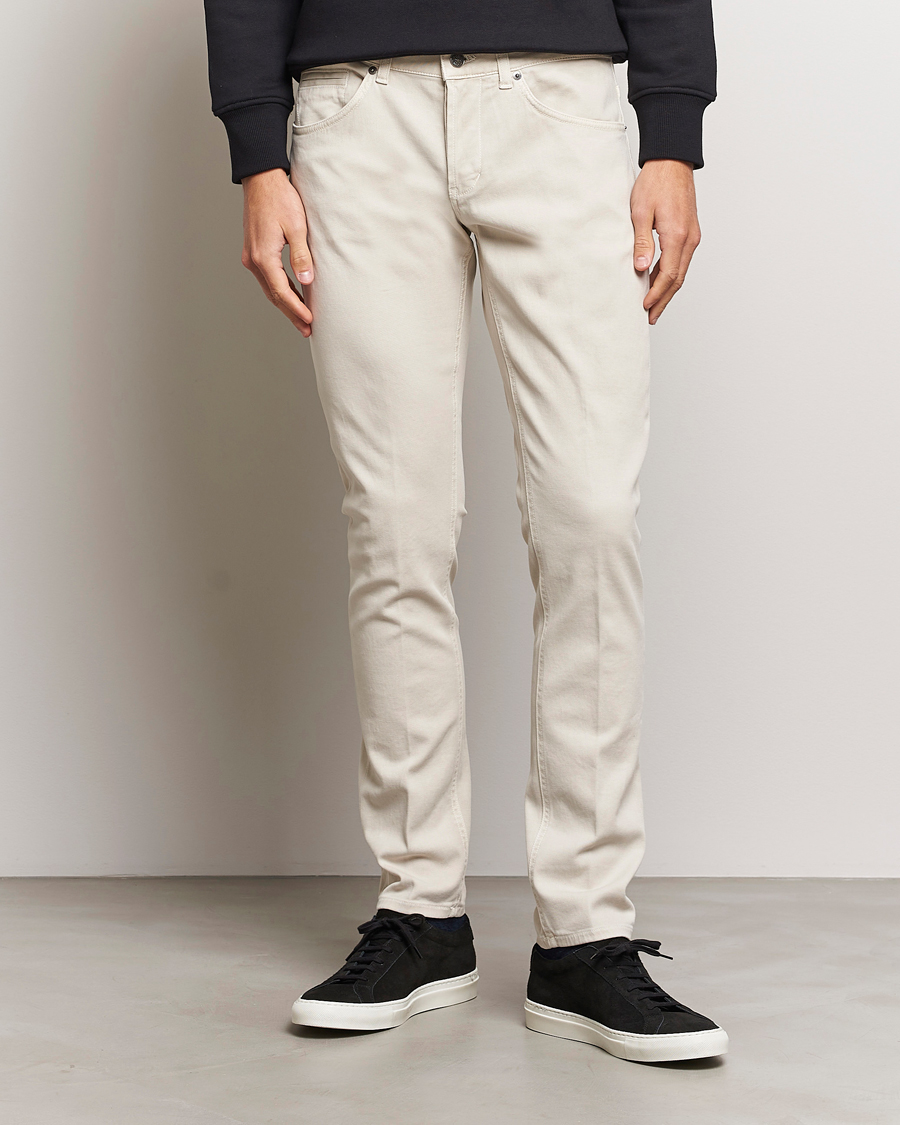 Herren | Jeans | Dondup | George 5-Pocket Jeans Light Sand