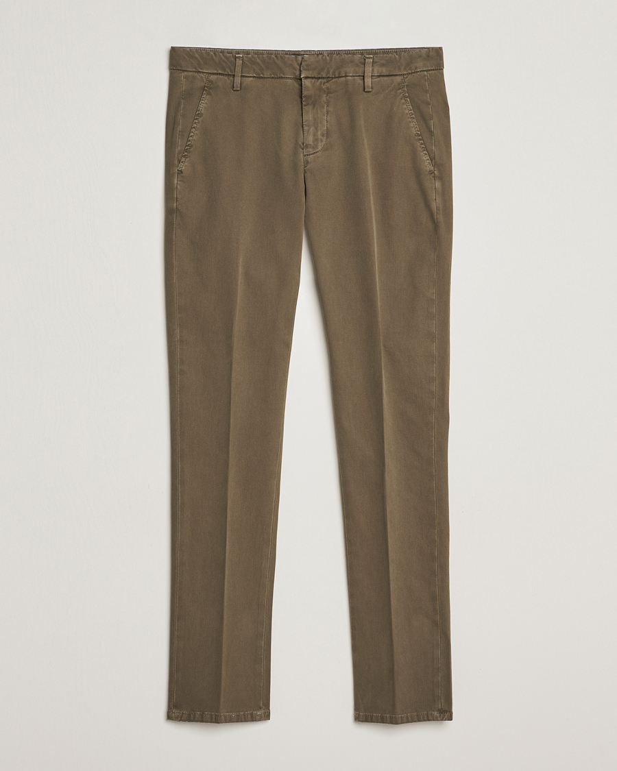 Herren | Hosen | Dondup | Gaubert Chinos Olive Green
