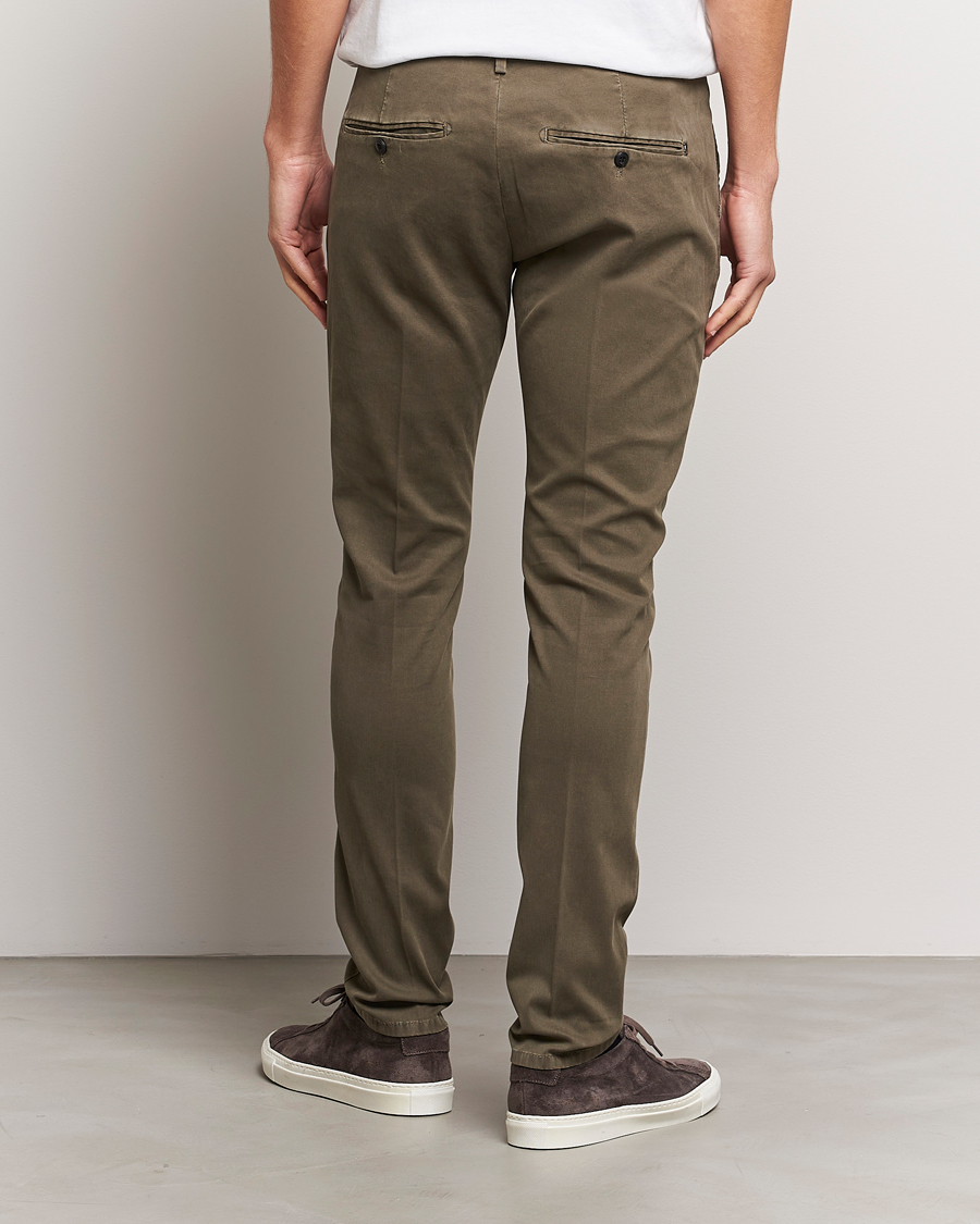 Herren | Hosen | Dondup | Gaubert Chinos Olive Green