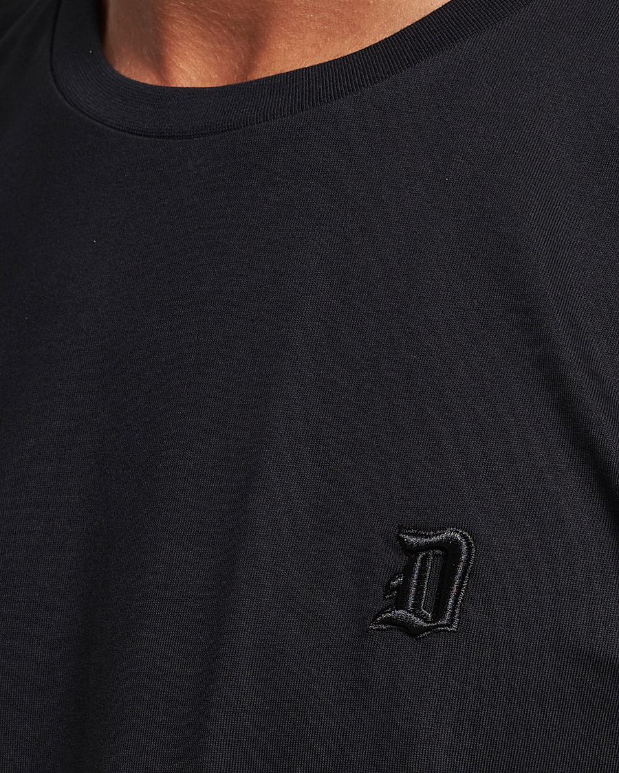 Herren | T-Shirts | Dondup | Logo Crew Neck T-Shirt Black