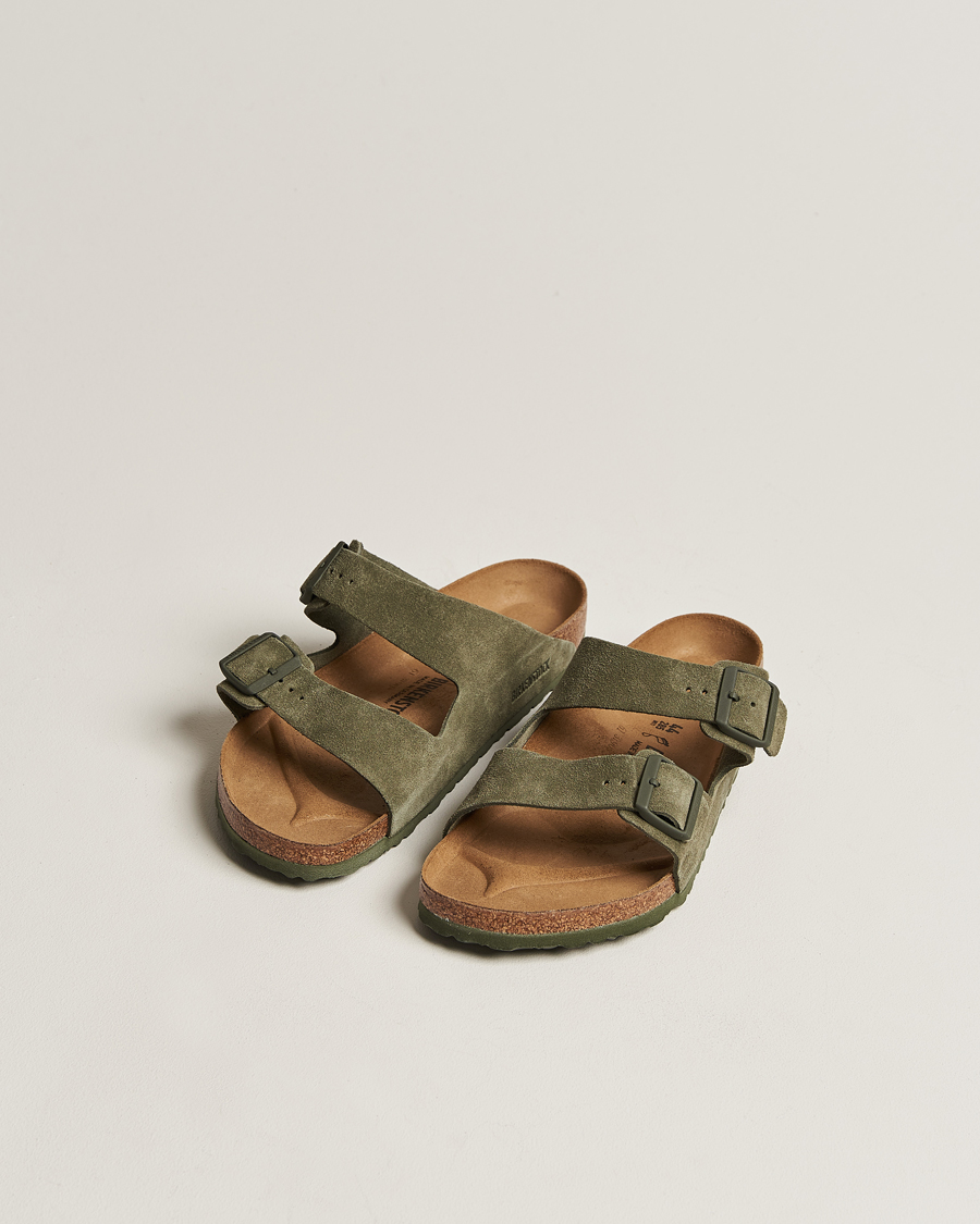 Herren | BIRKENSTOCK Arizona Classic Footbed Thyme Suede | BIRKENSTOCK | Arizona Classic Footbed Thyme Suede