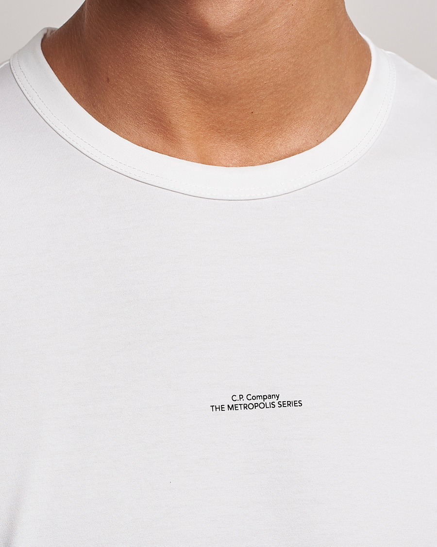 Herren | T-Shirts | C.P. Company | Metropolis Mercerized Jersey T-Shirts White