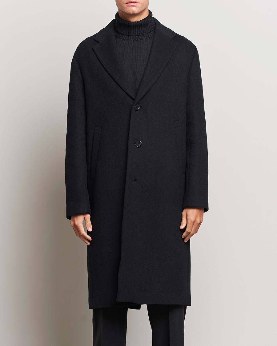 Herren | Jacken | Filippa K | London Wool Coat Black