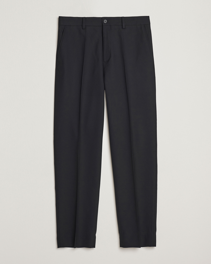 Herren | Hosen | Filippa K | Mateo Wool Trousers Black
