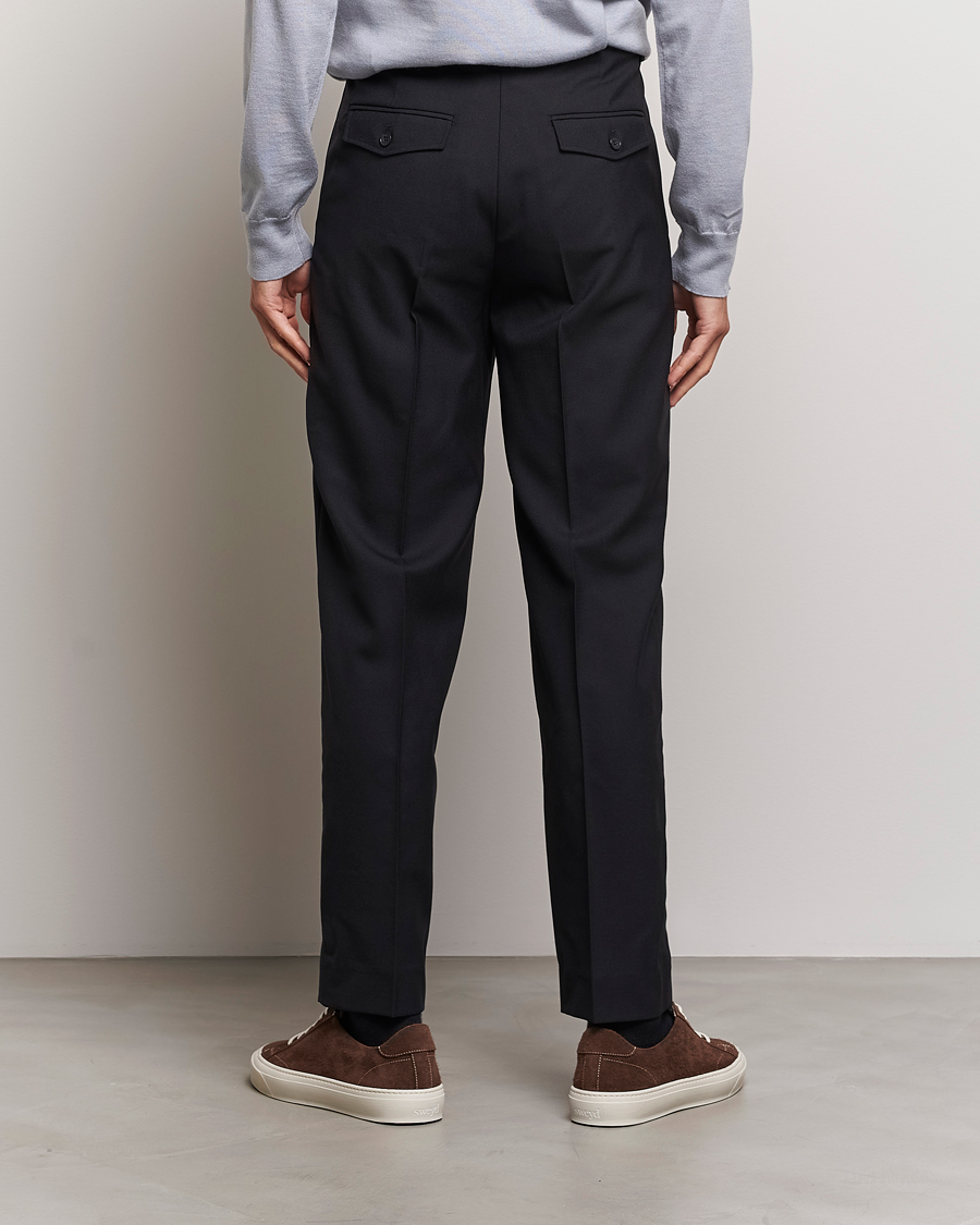 Herren | Hosen | Filippa K | Mateo Wool Trousers Black