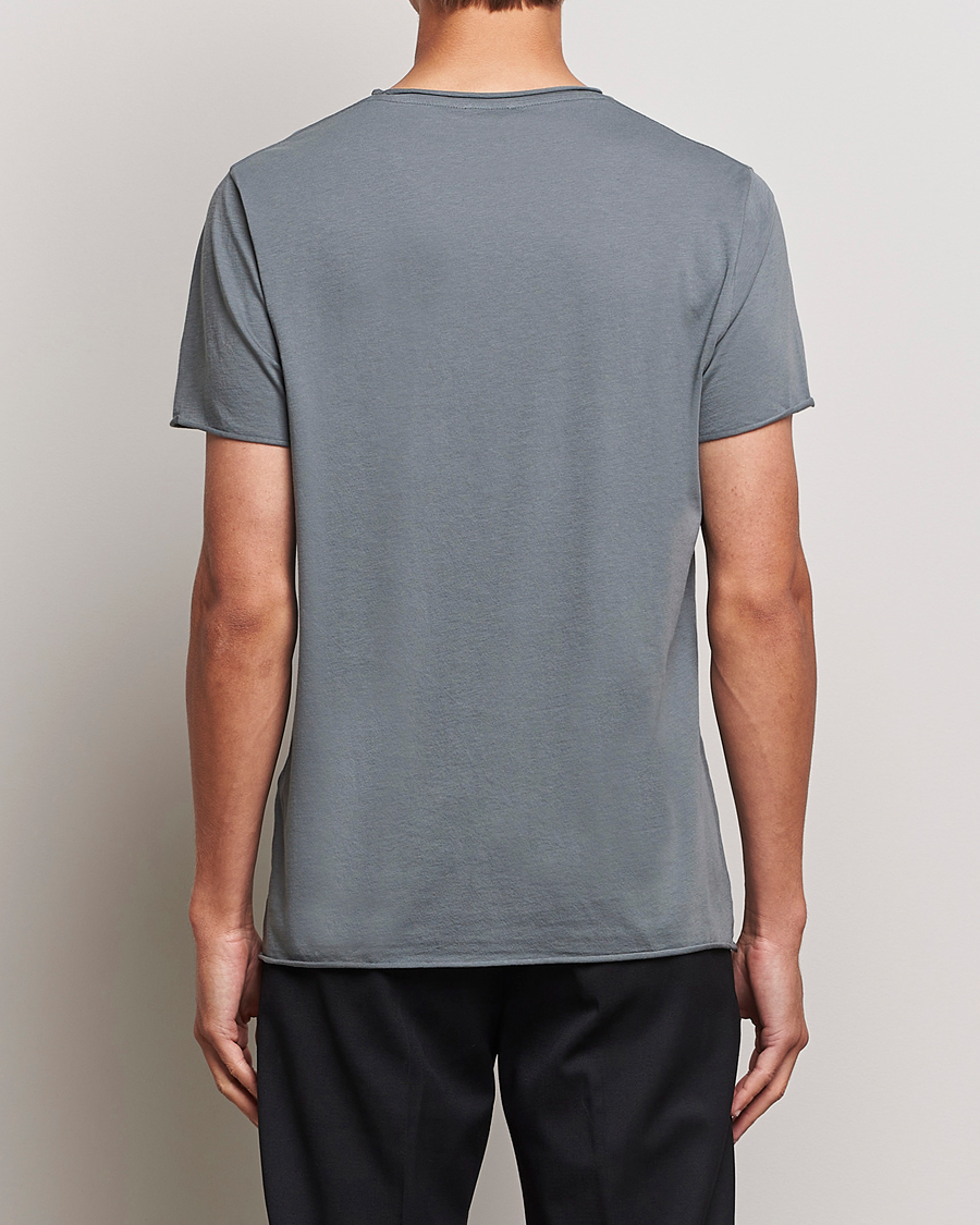 Herren | T-Shirts | Filippa K | Roll Neck T-Shirt Smoke Green
