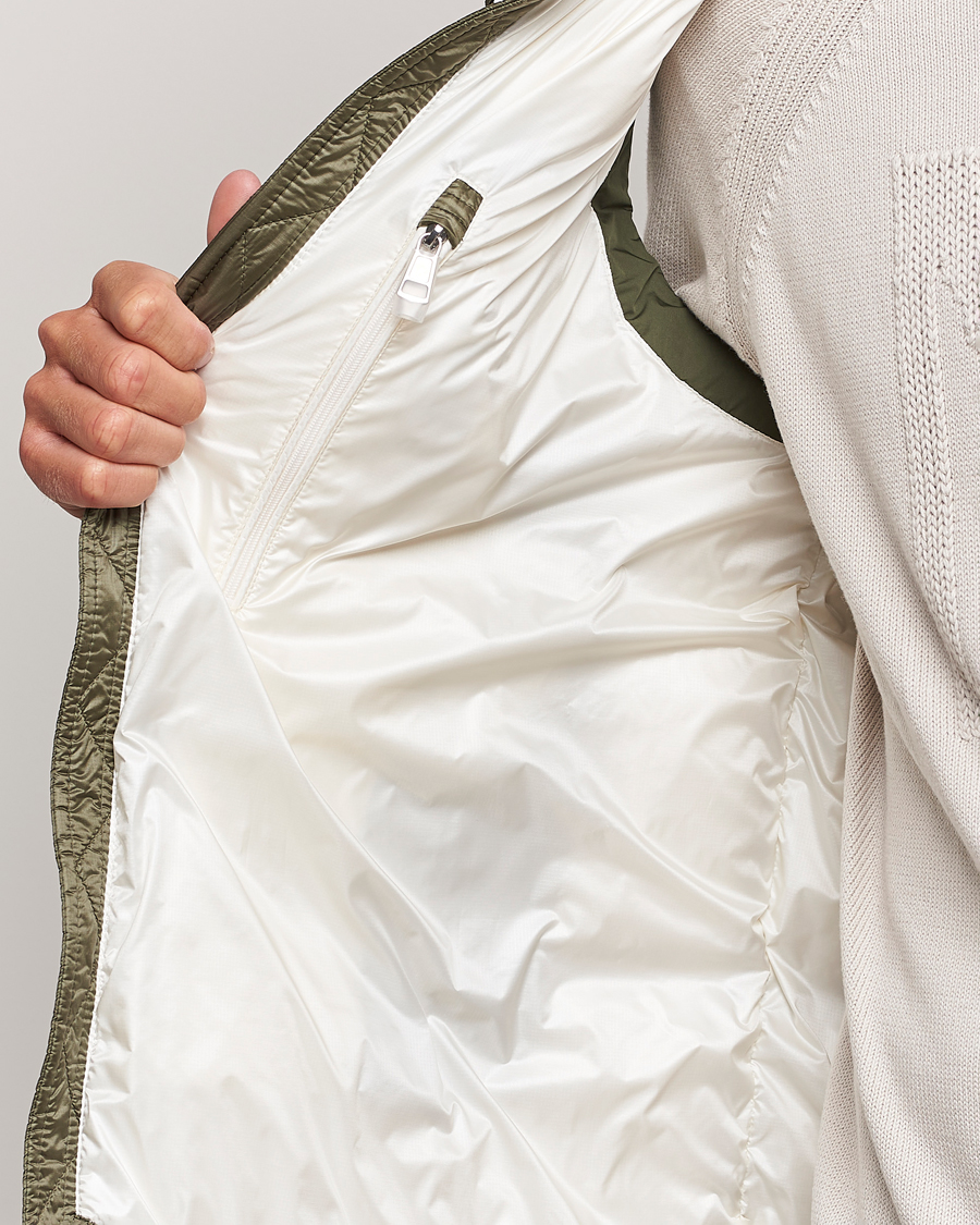 Herren | Jacken | Moncler | Oust Shearling Down Vest Olive