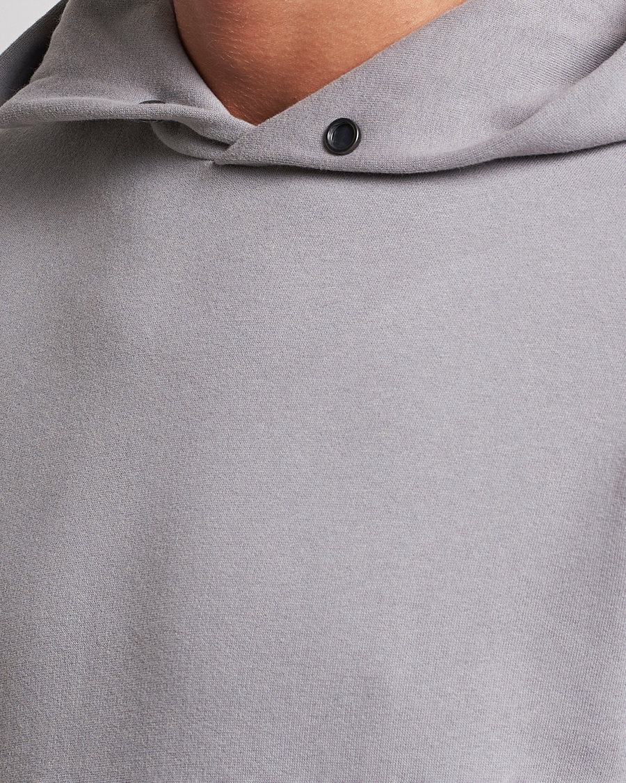 Herren | Pullover | Zegna | Cotton/Cashmere Hoodie Light Grey