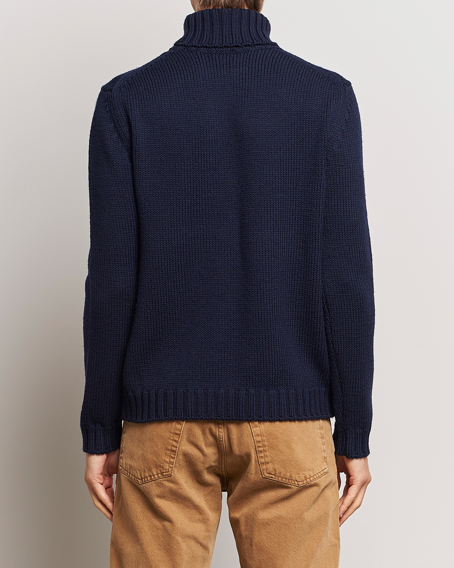 Herren | Pullover | Massimo Alba | Karl Knit Rollneck Navy