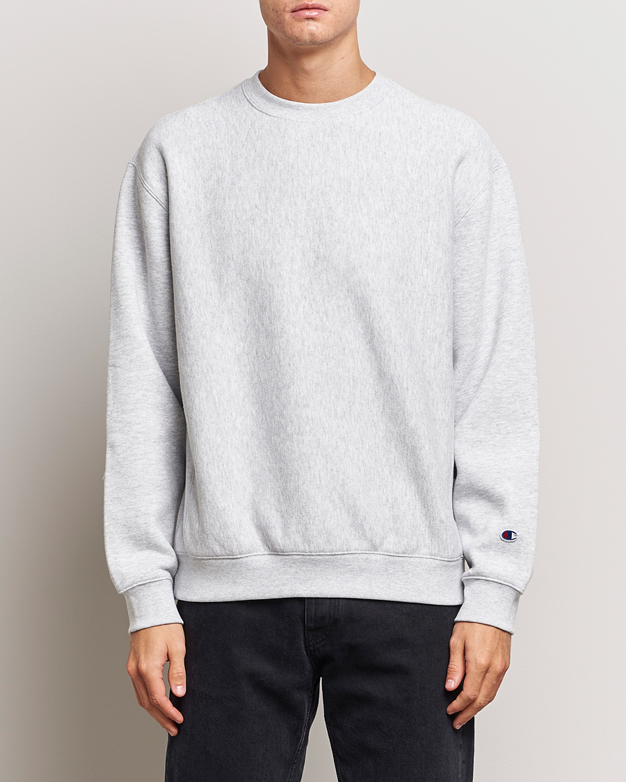 Herren | Sweatshirts | Champion | Reverse Weave Soft Fleece Sweatshirt Grey Melange