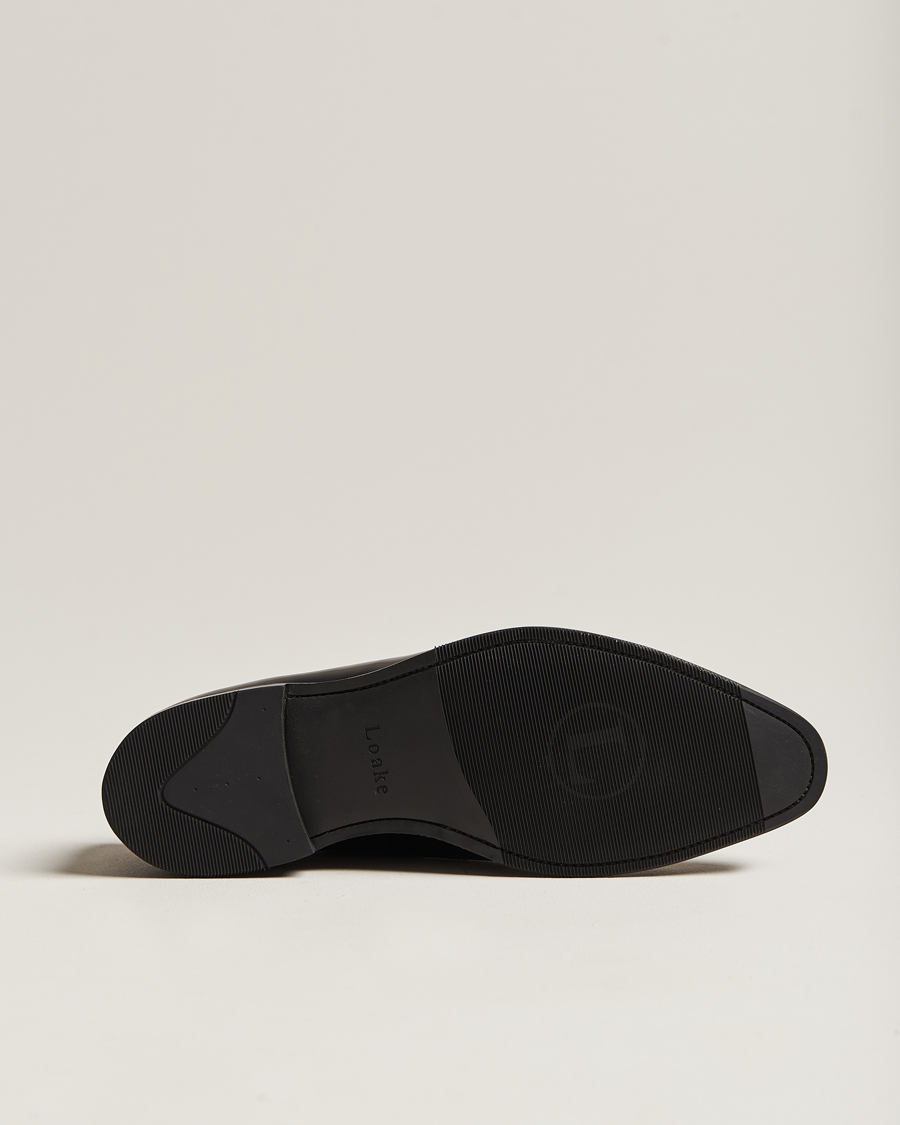 Herren | Oxford | Loake Shoemakers | Truman Polished Oxford Toe Cap Black