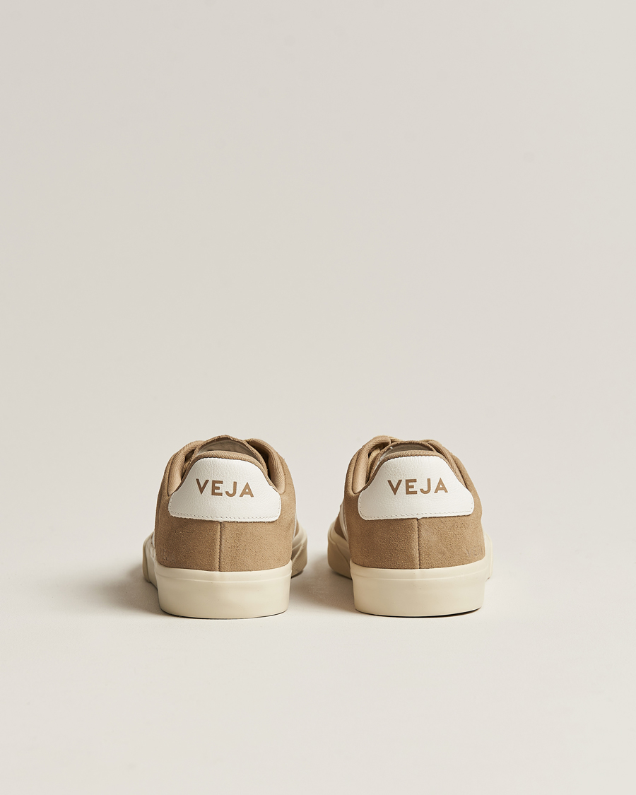 Herren | Veja Campo Suede Sneaker Dune White | Veja | Campo Suede Sneaker Dune White