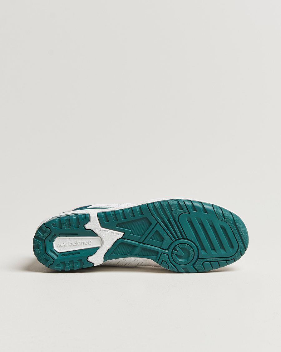 Herren | New Balance 550 Sneakers White/Green | New Balance | 550 Sneakers White/Green
