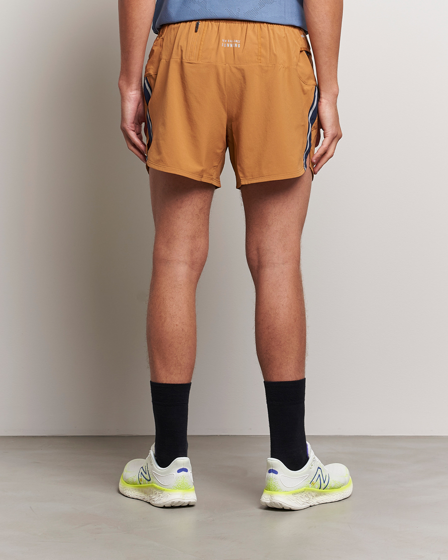 Herren | Shorts | New Balance | Running Impact Run 5 Inch Shorts Tobacco