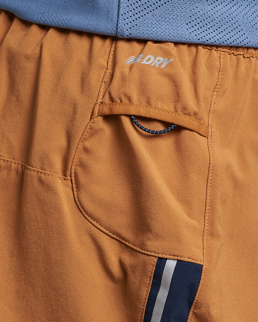 Herren | Shorts | New Balance | Running Impact Run 5 Inch Shorts Tobacco