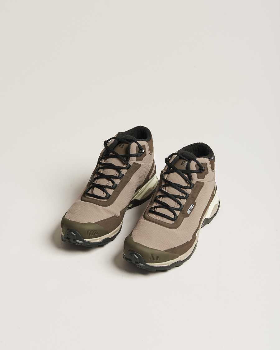 Men | Hiking shoes | Salomon | Shelter CSWP Boots Falcon/Vintage Khaki