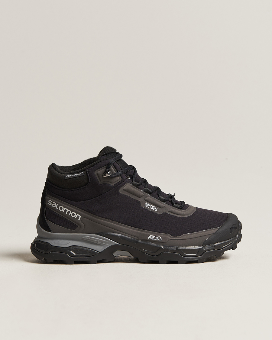 Herren | Salomon Shelter CSWP Boots Black/Magnet | Salomon | Shelter CSWP Boots Black/Magnet