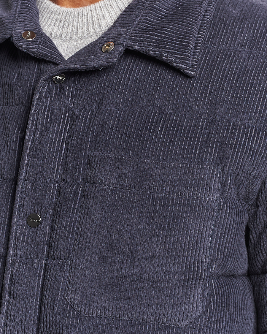 Herren | Jacken | Herno | Corduroy Shirt Jacket Navy