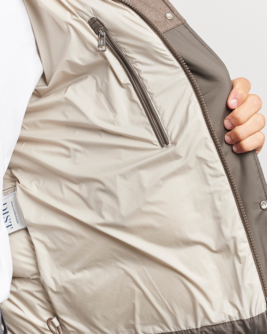 Herren | Jacken | Moncler | Mussala Short Down Parka Taupe