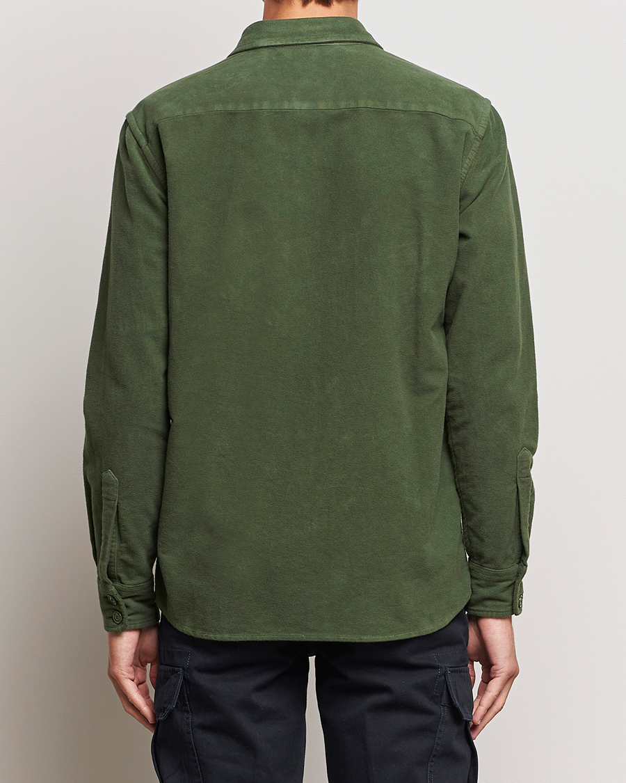 Herren | Jacken | Aspesi | Moleskine Shirt Jacket Dark Military