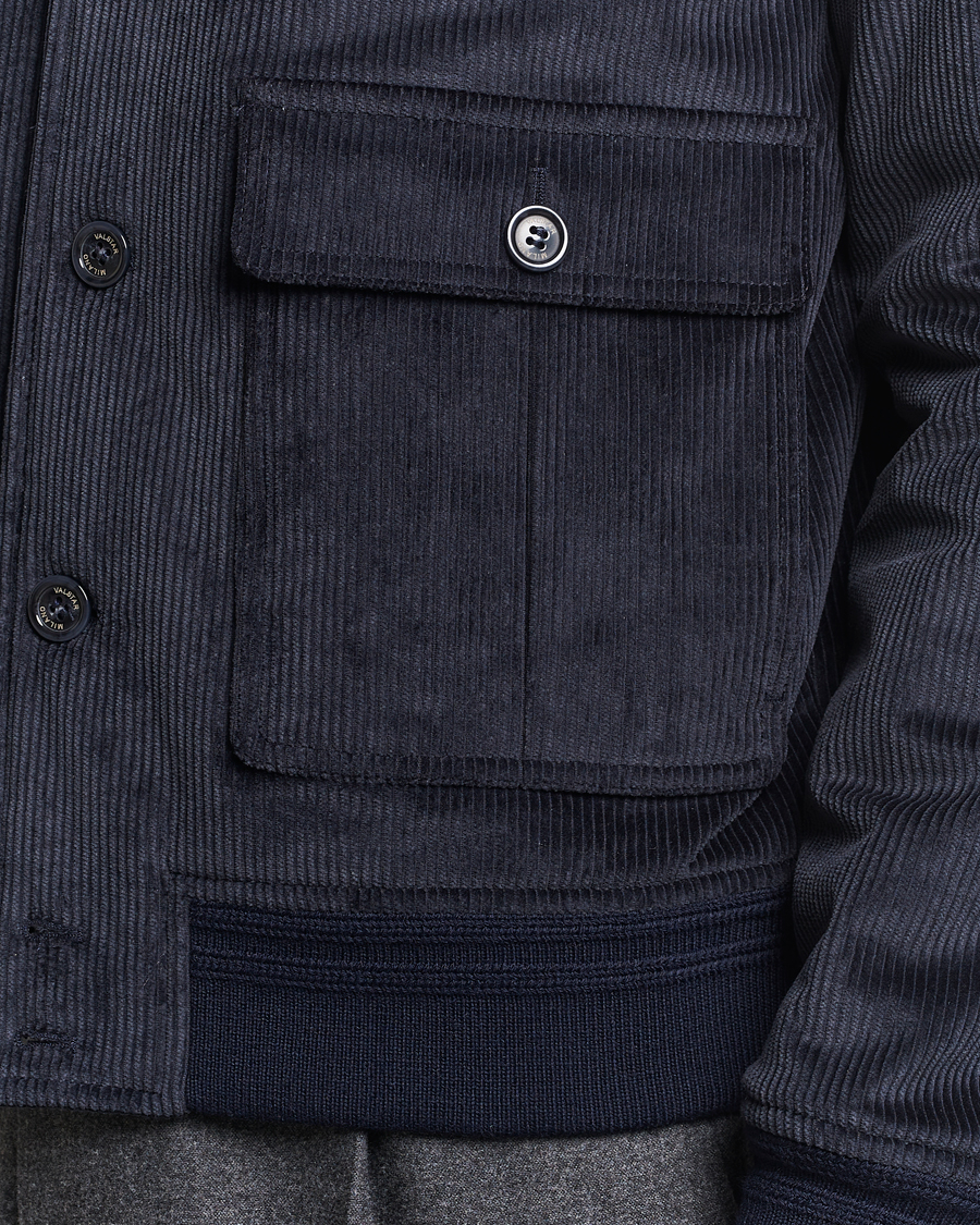 Herren | Jacken | Valstar | Corduroy Padded Valstarino Navy