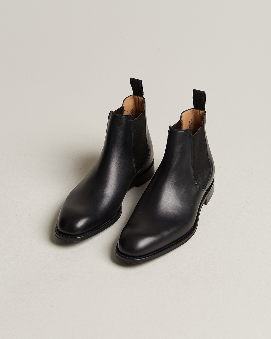 Men | Winter shoes | Church\'s | Amberley Chelsea Boots Black Calf