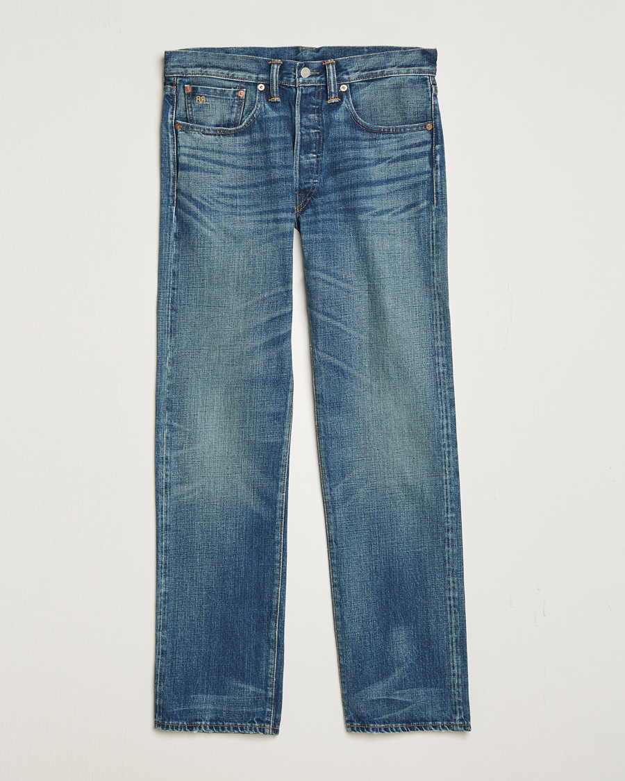 Herren | Jeans | RRL | Straight Fit 5-Pocket Denim Once Washed