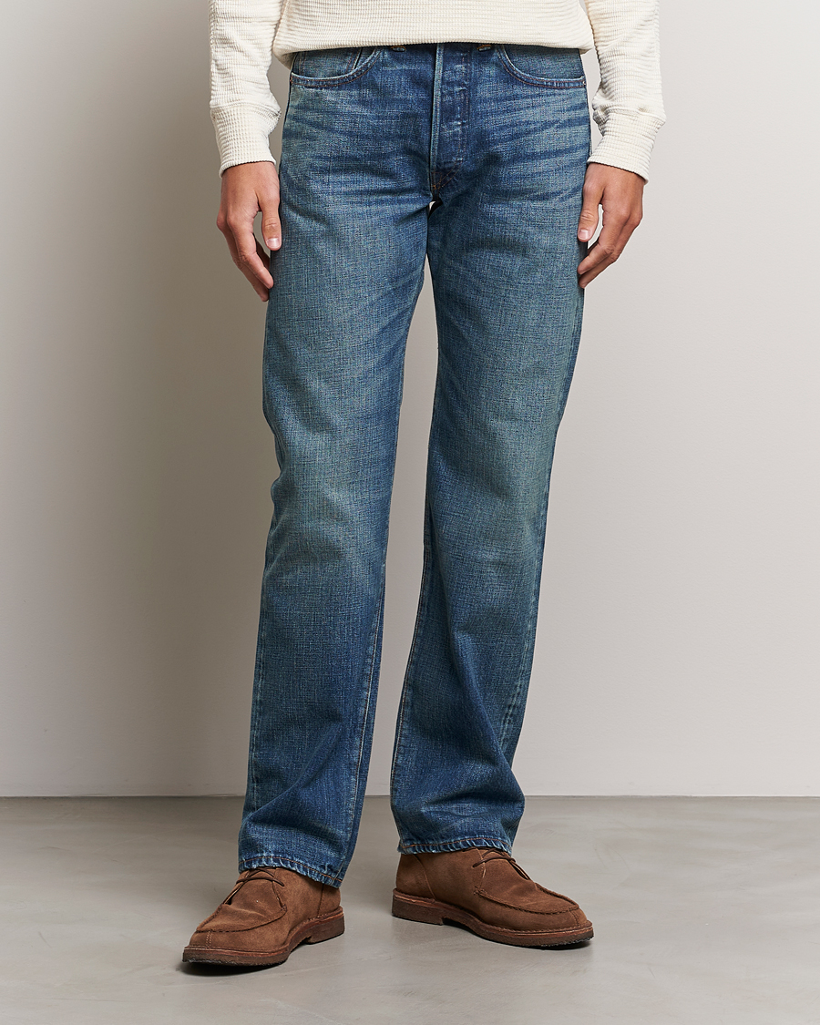 Herren | Jeans | RRL | Straight Fit 5-Pocket Denim Once Washed
