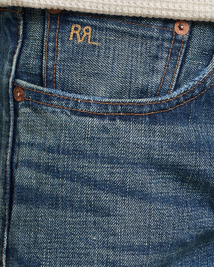 Herren | Jeans | RRL | Straight Fit 5-Pocket Denim Once Washed