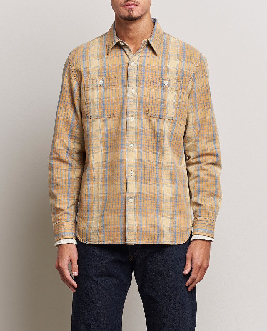 Herren | Hemden | RRL | Farrell Double Pocket Shirt Yellow Multi