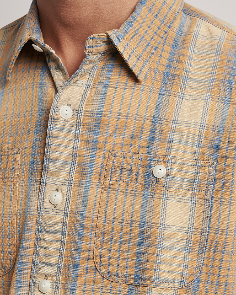 Herren | Hemden | RRL | Farrell Double Pocket Shirt Yellow Multi