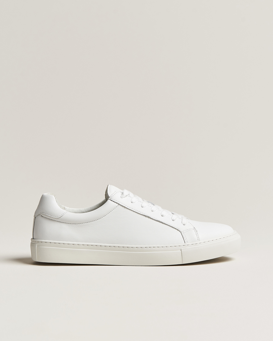Herren | Sneaker | Samsøe Samsøe | Saharry Leather Sneakers White
