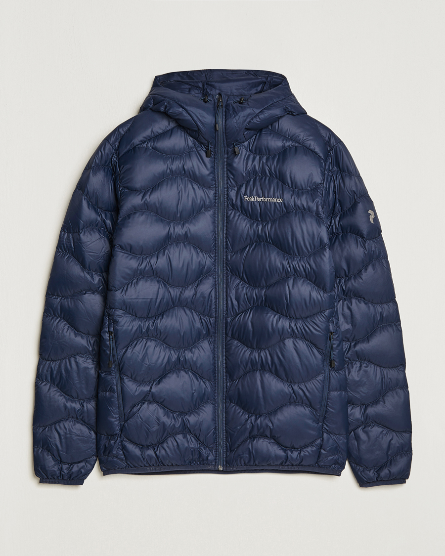 Herren | Jacken | Peak Performance | Helium Down Hooded Jacket Blue Shadow